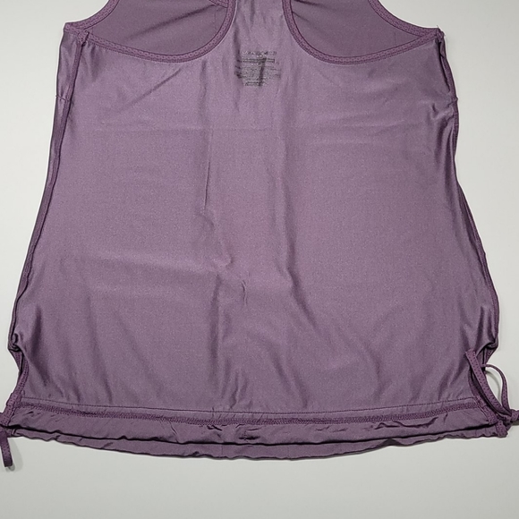 Workout Athleisure Tank, Plum - Picture 9 of 11
